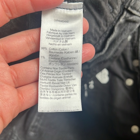 MADEWELL Black The Perfect Vintage Jean Denim Jeans High Rise‎ Retro Stretch 26 - Picture 8 of 9